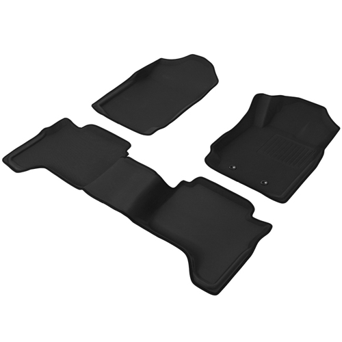 Ford Ranger Dual Cab Car Floor Mats PX PX2 PX3 2011 2019 3D Rubber
